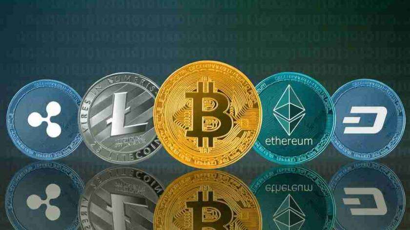 Crypto currency graphic