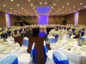 Balconade Room blue led lightng