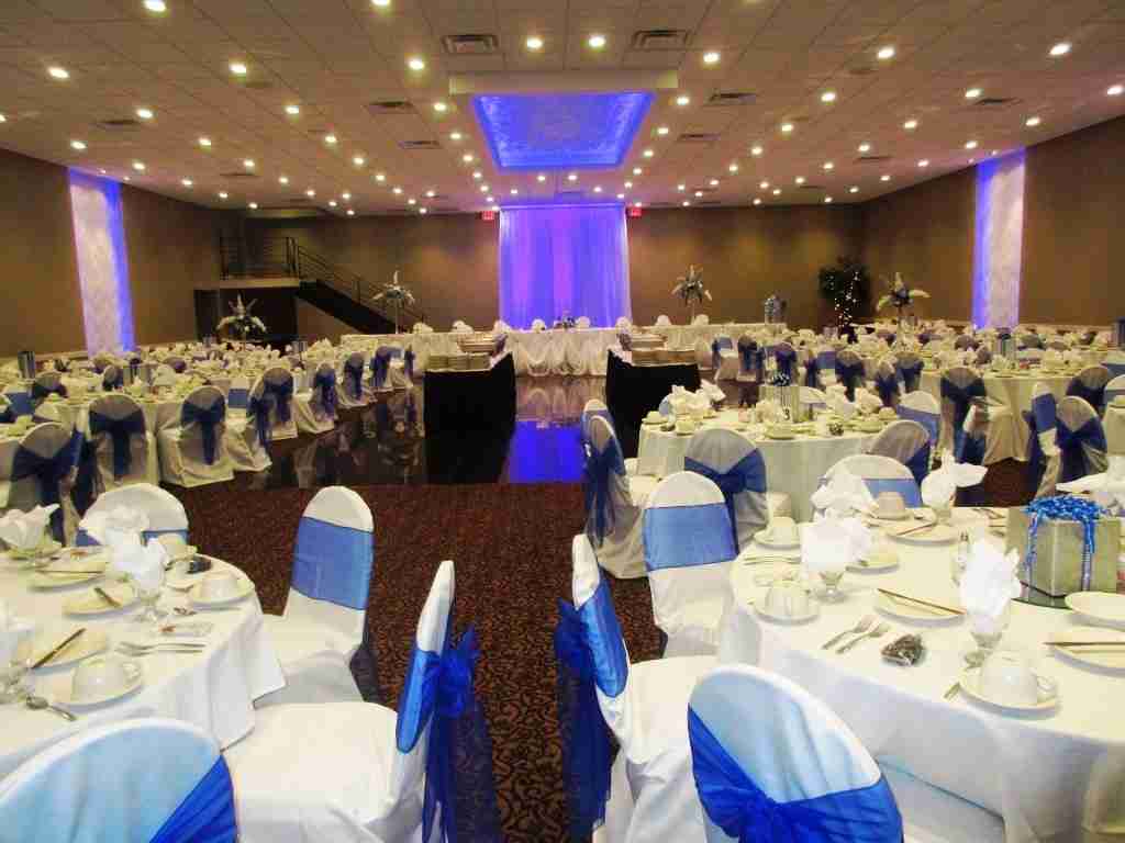 Balconade Room blue led lightng