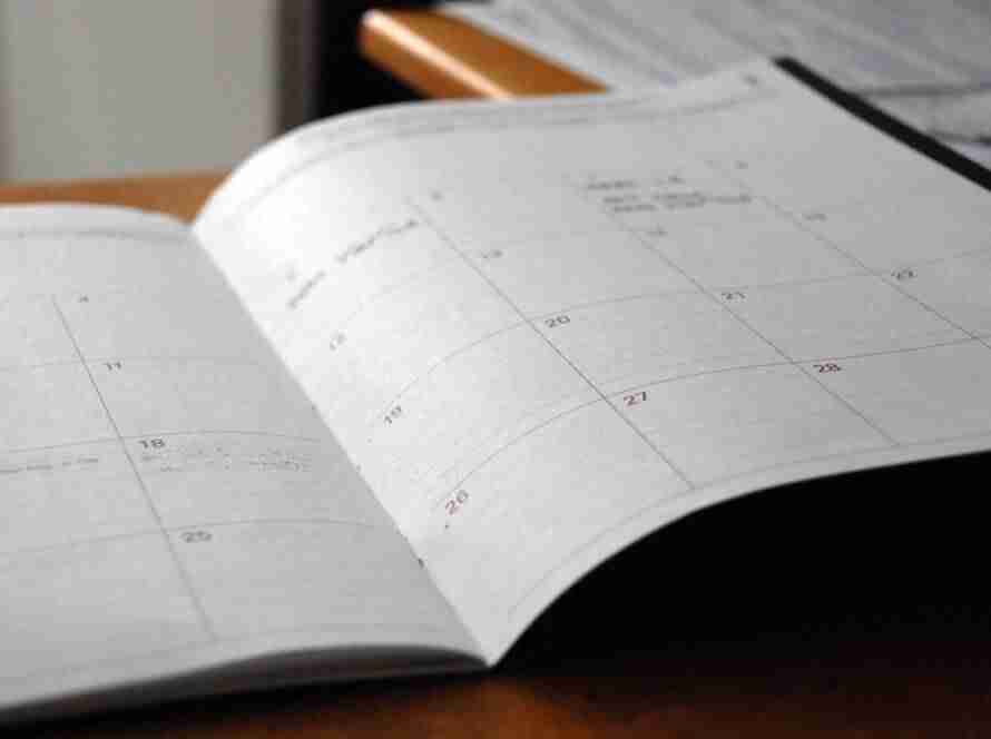 calendar of events