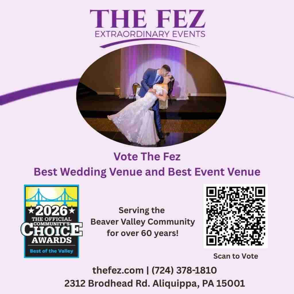 Best of the Valley 2026 Voting is Open for best wedding and event venue in the Beaver Valley