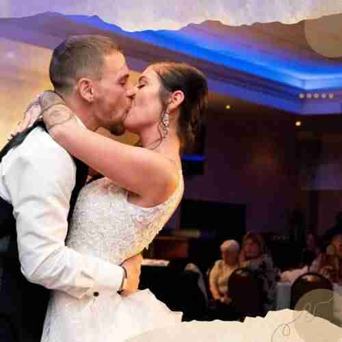 Bride and Groom Dancing at 2025 Wedding