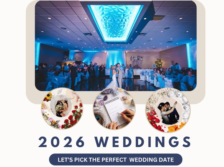 2026 Weddings by season, holiday, or special date.