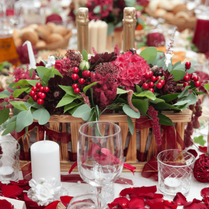 tabletop holiday decor