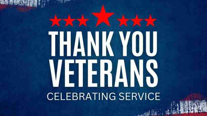 Veterans Day Thank You