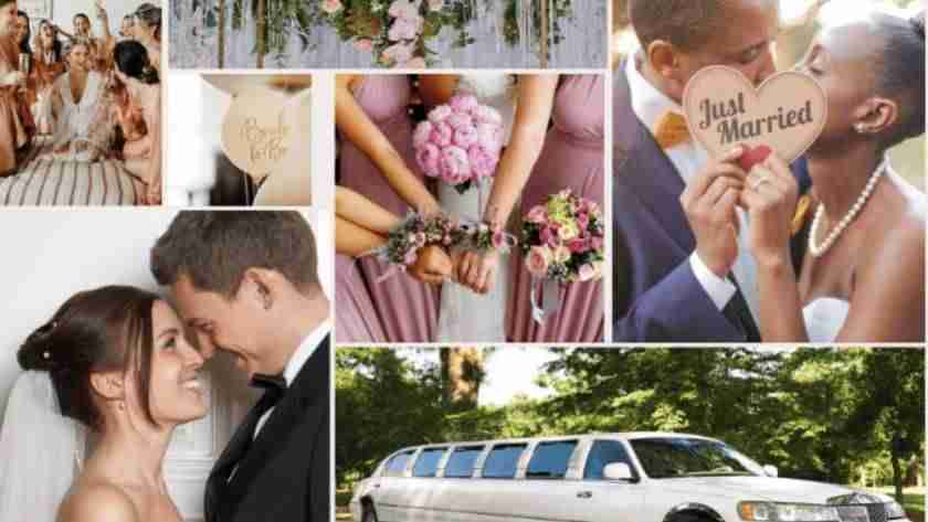 The Bridal Experience show exhibitor category photo montage