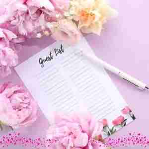 planning an affordable wedding guest list