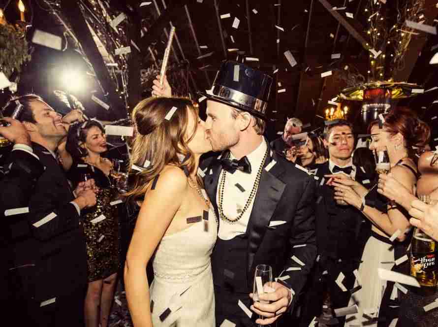 New Years Eve wedding receptions