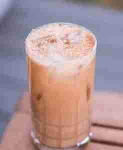 White Russian topped with nutmeg