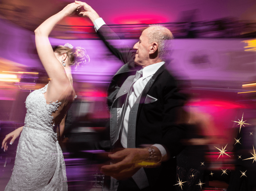 father and daughter wedding dance
