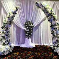 wedding-ceremony-floral-arch wedding ceremony floral arch in Terrace Room