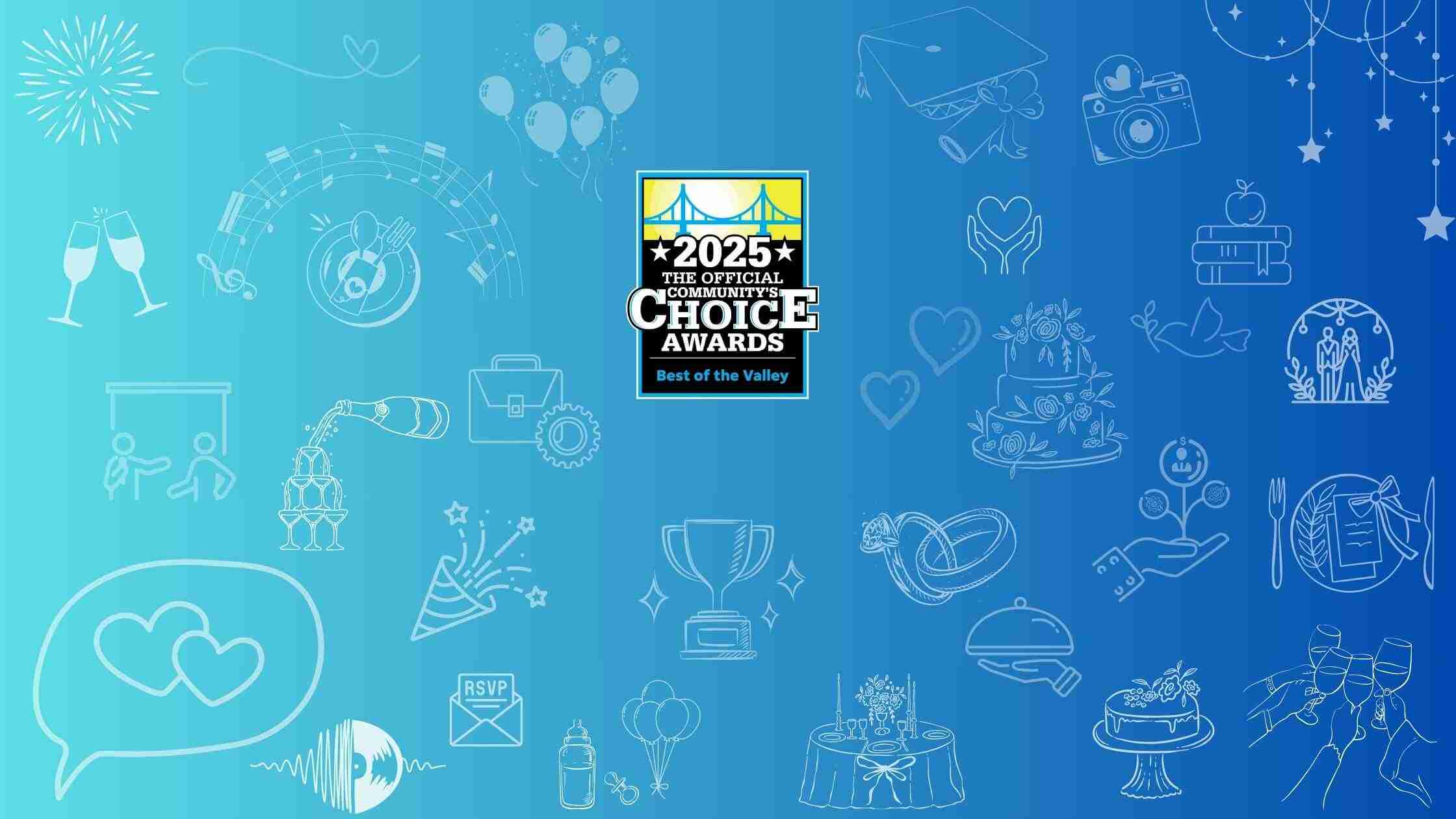 Best of the Valley 2025 Community Choice Awards graphic